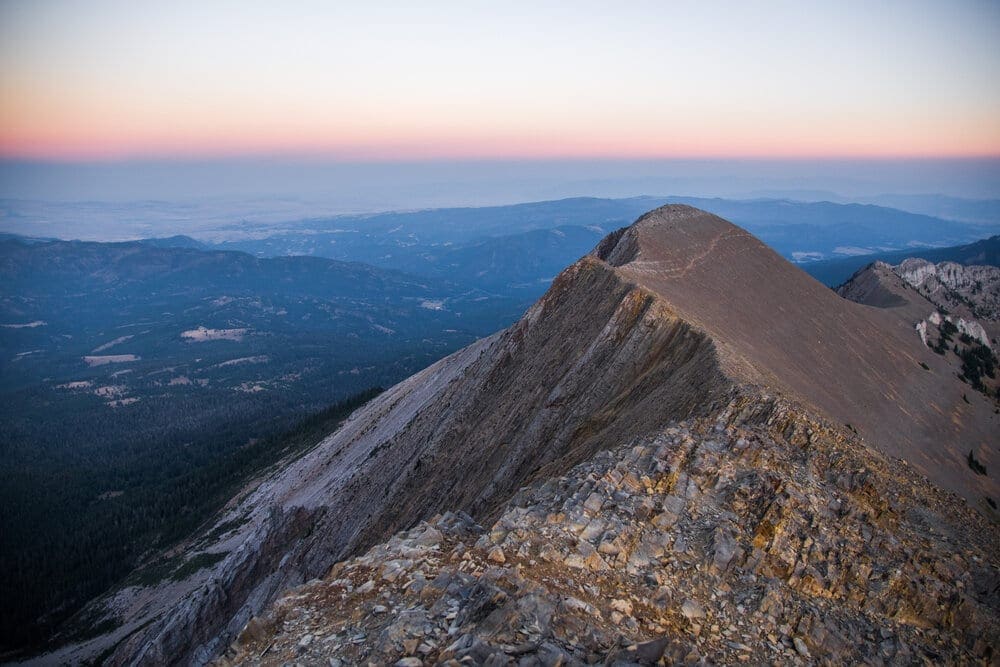 Montana’s Bridger Mountain Range is beautiful location for hiking and backpacking.